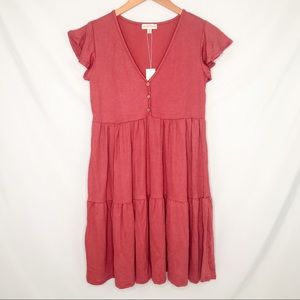 NEW See You Monday Tiered Babydoll Dress